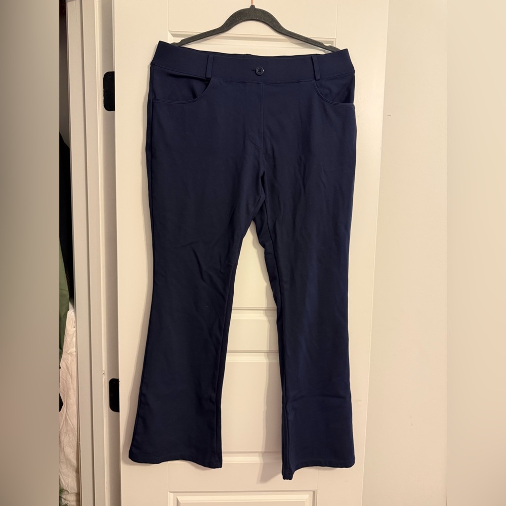 Willis Navy Flared Pants